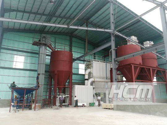 HCH Ultra-fine Grinding Mill for the Powder Making of Dolomite