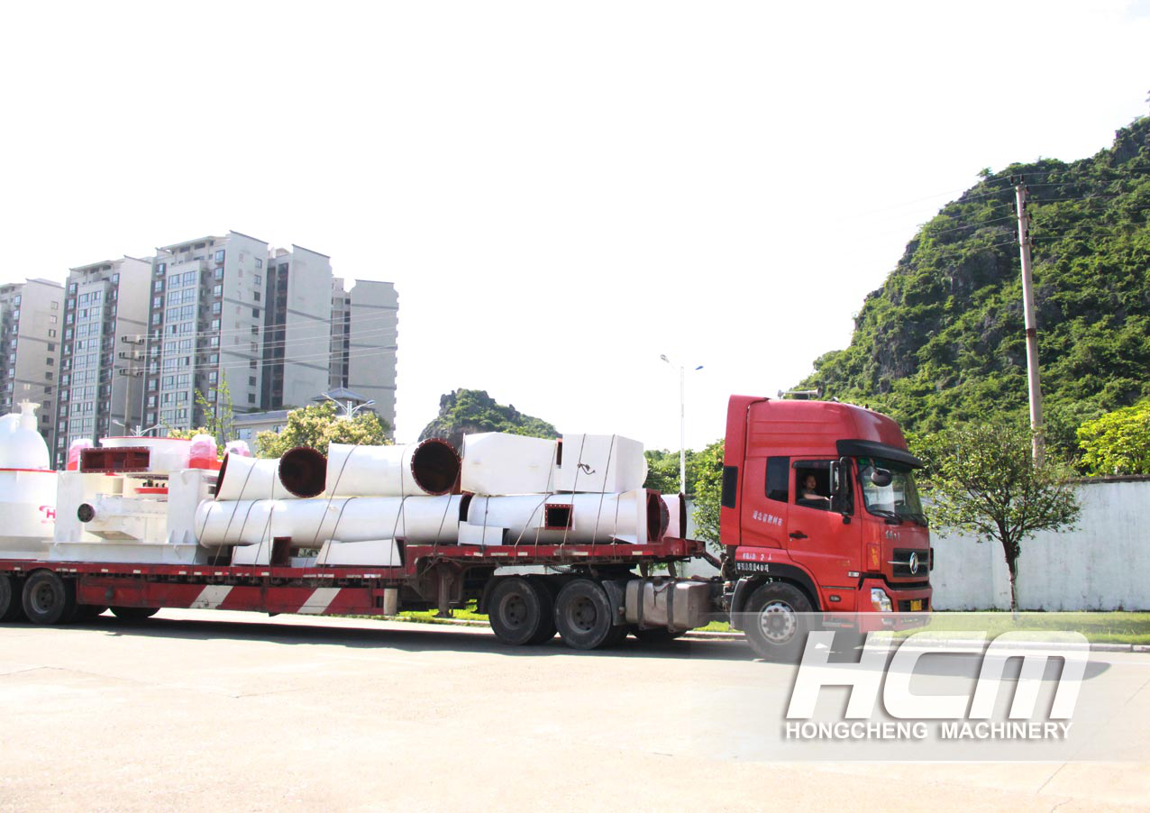 The Delivery of HLM 1700 Superfine Vertical Grinding Mill