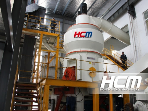 HLM Superfine Vertical Grinding Mill for  the Powder Making of Flake Graphite