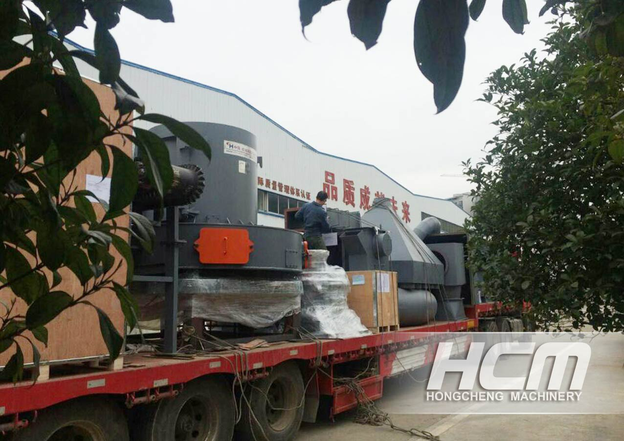 The Delivery of HC 1700 Grinding Mill