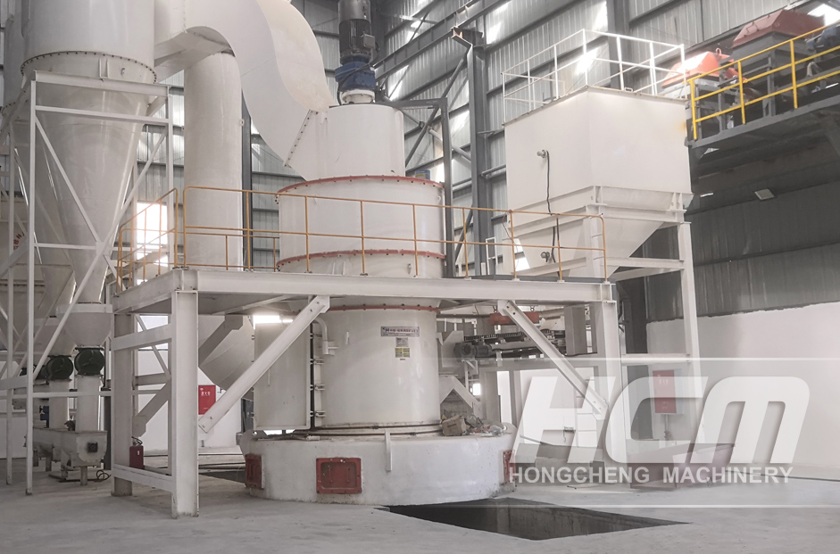 Customer Site of HC Vertical Grinding Mill 