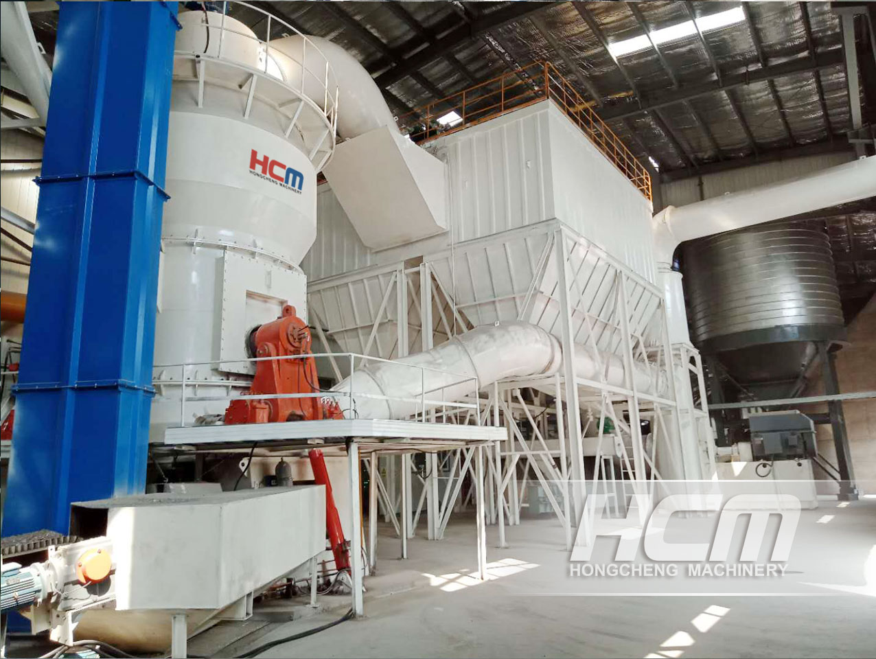Coal Gangue Grinding Vertical Mill Production Line With Scientific Technological Process