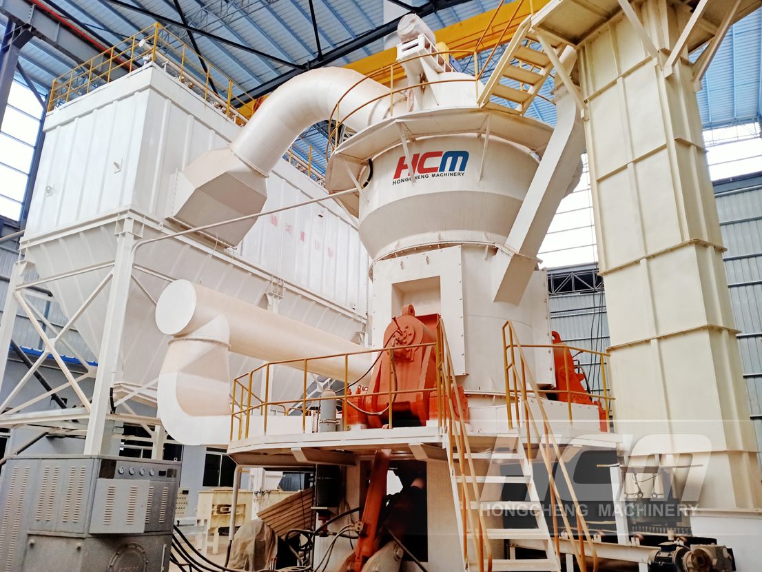 HLM Vertical Mill for Kaolin Powder Production 