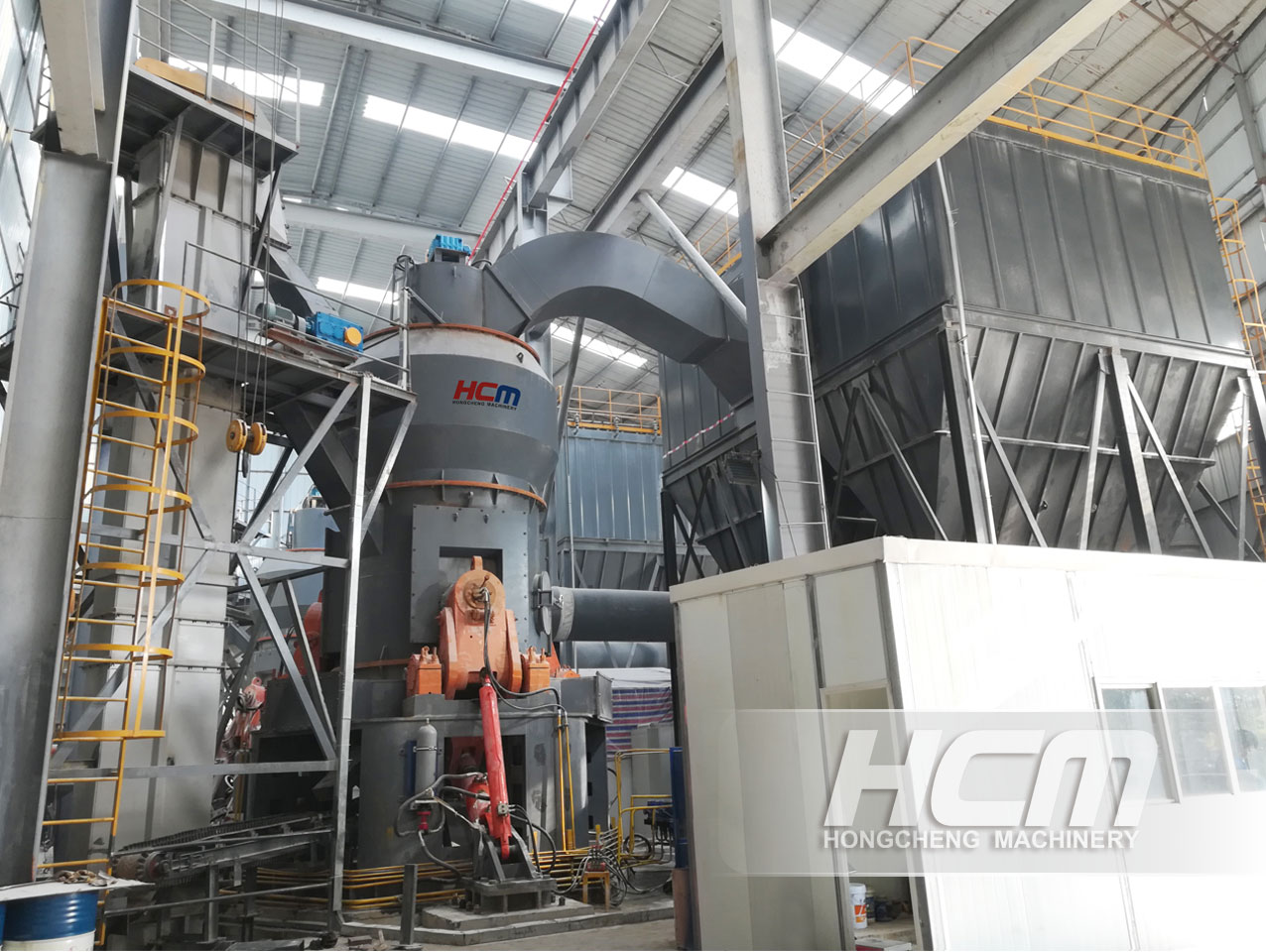 The Raymond Mill Production Line For Grinding 80-300 mesh Brucite Powder