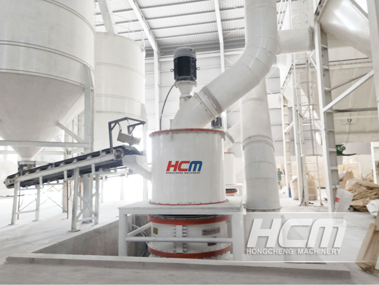 The Introduction Of The Technological Process Of The Production Line Of High Calcium Lime Grinding M