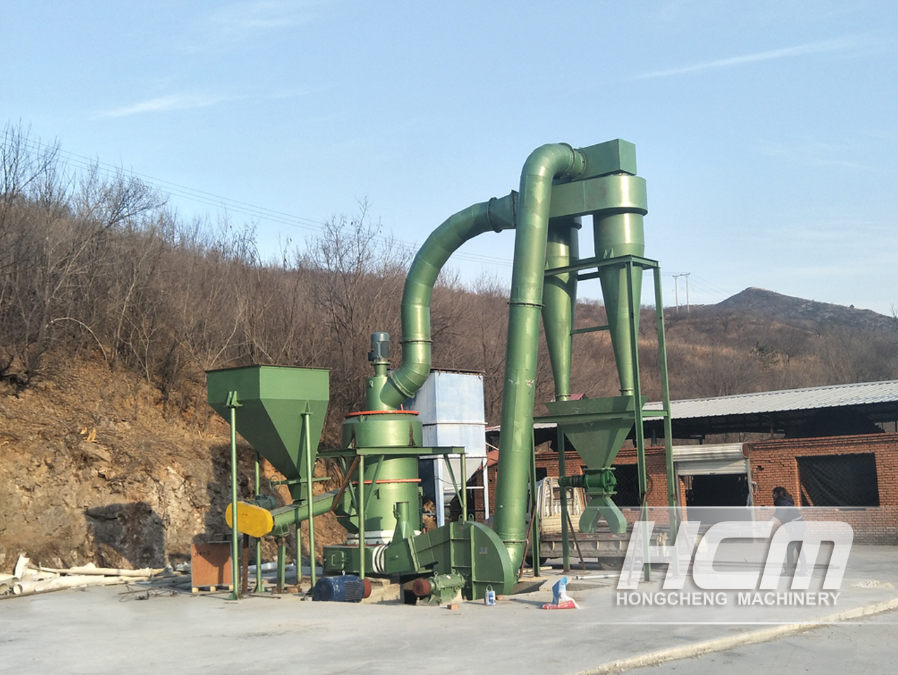 CHINA CHEAP LARGE CAPACITY ACTIVATED CARBON PENGULUM ROLLER VERTICAL MILL