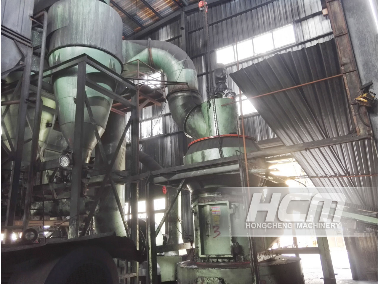 PRODUCTION CASE OF 250 MESH COAL ASH AND FLY ASH MILL