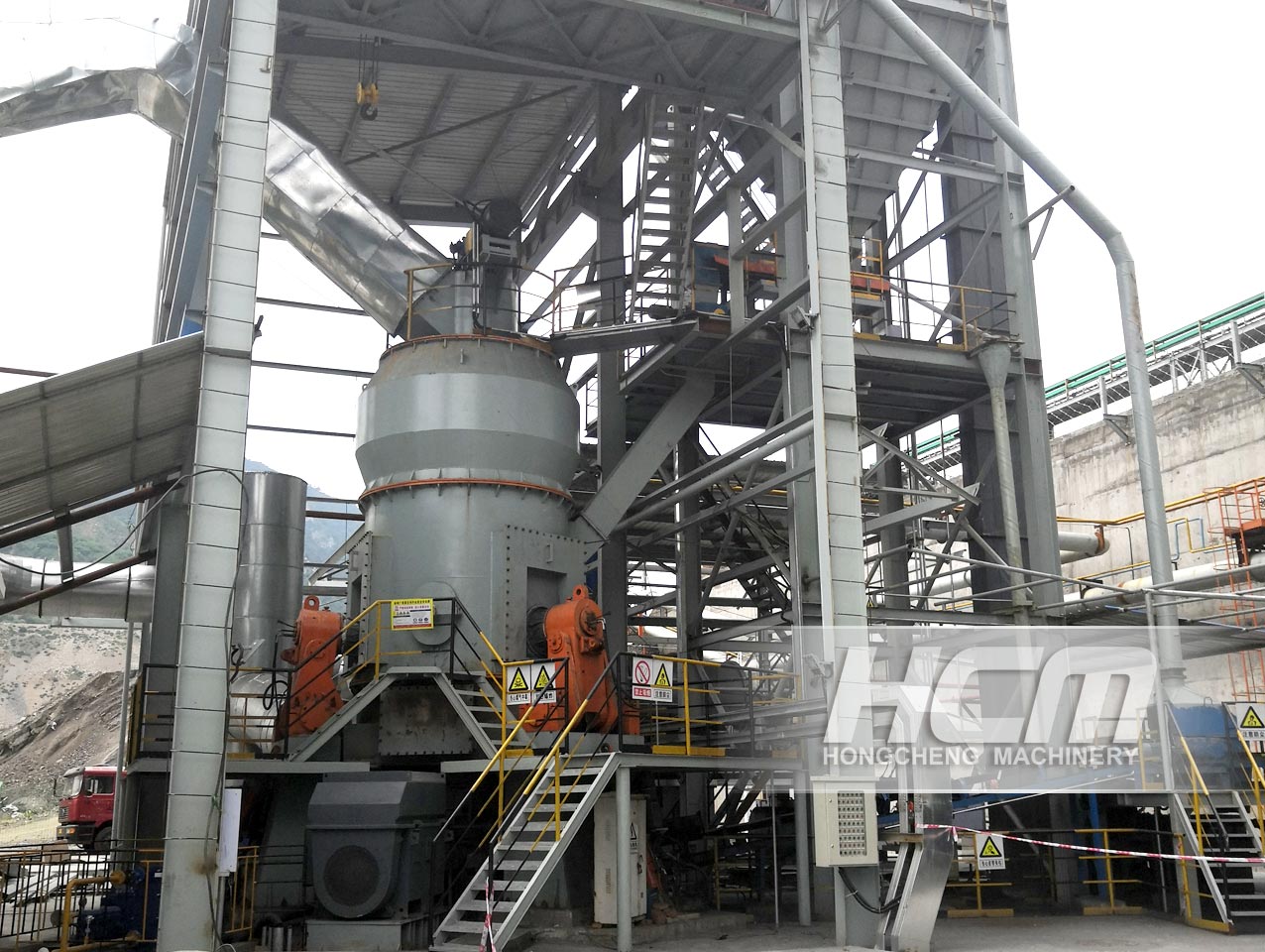 ADVANCED TITANIUM SLAG VERTICAL MILL PRODUCTION LINE